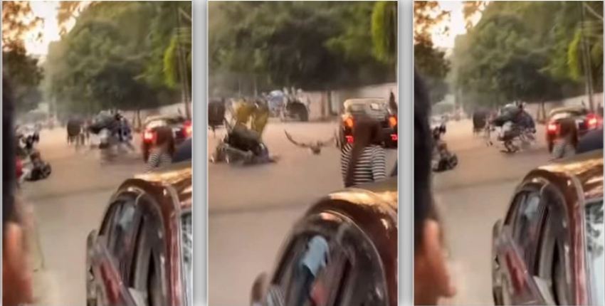 রিকশা গুঁড়িয়ে দেওয়া সেই কিশোর চালক আটক