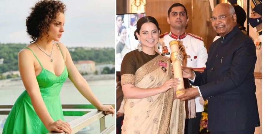 কঙ্গনার পদ্মশ্রী সম্মাননা কেড়ে নেয়ার দাবি