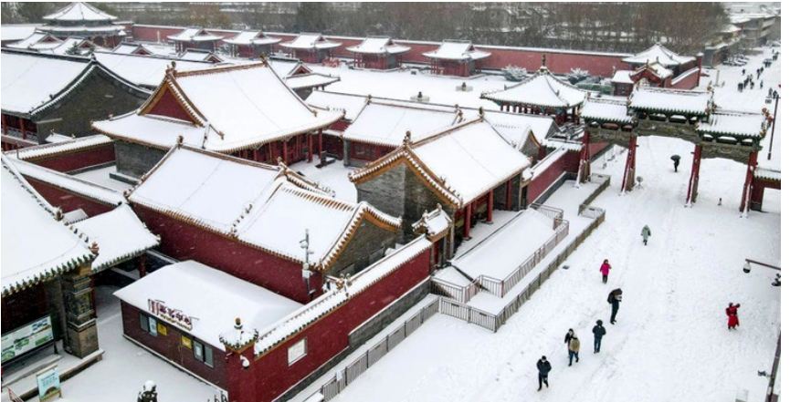 চীনে ১১৬ বছরের মধ্যে তুষারপাতের রেকর্ড