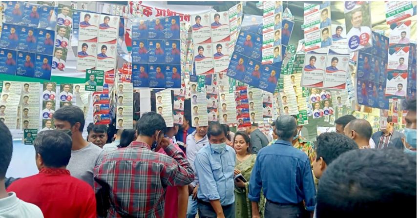 শেষ মুহূর্তের প্রচারণায় জমজমাট ডিআরইউ নির্বাচন