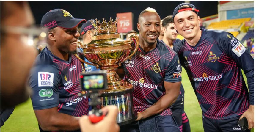 রাসেল ঝড়ে আবুধাবি টি-টেনের চ্যাম্পিয়ন ডেকান