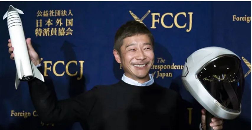 এবার জাপানিজ ধনকুবের যাচ্ছেন মহাকাশ ভ্রমণে