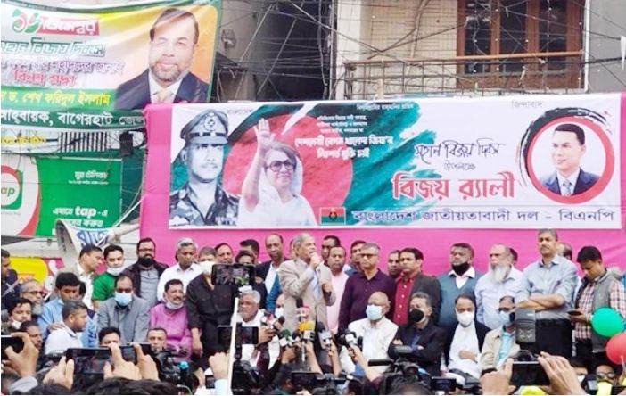 বিজয় র‌্যালির মাধ্যমে জেগে উঠবে জনগণ: ফখরুল