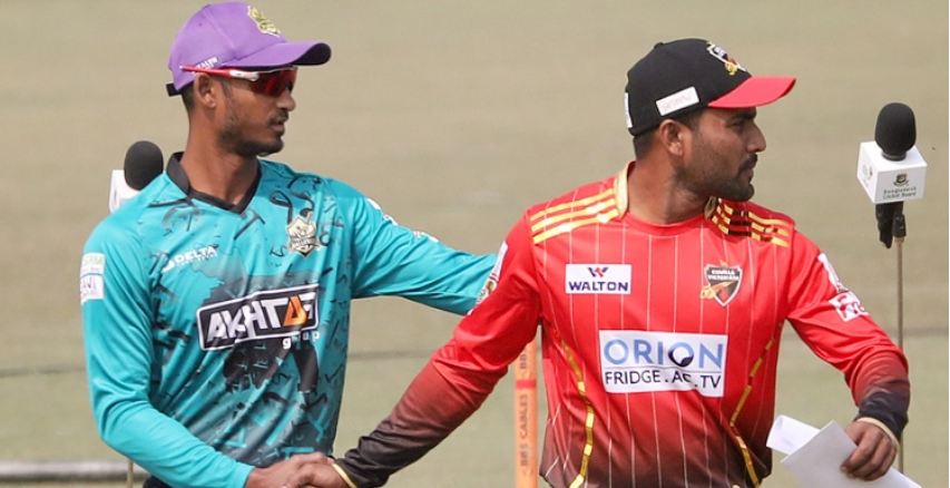 কুমিল্লাকে ব্যাটিংয়ে পাঠালো চট্টগ্রাম, খেলছেন মিরাজ