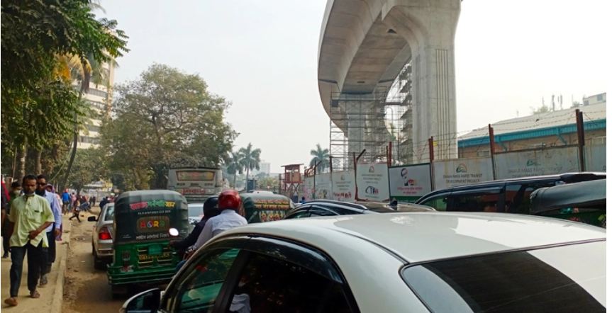 ম্যারাথনে হাতিরঝিল বন্ধ, যানজটে নাকাল নগরবাসী