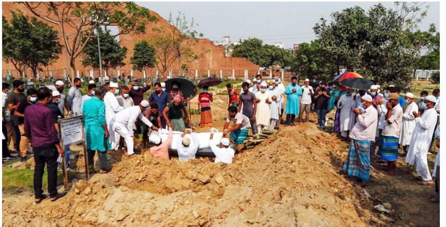 দেশে করোনায় ২৪ ঘন্টায় ৩ জনের মৃত্যু, শনাক্ত ৮৯২