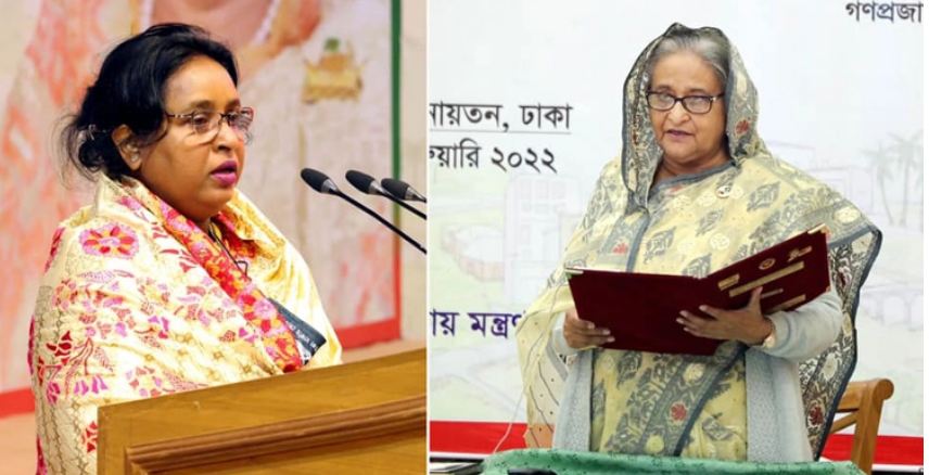 শপথ নিলেন সেলিনা হায়াৎ আইভী