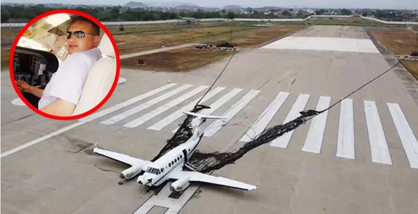 অবতরণের সময় ব্যারিকেডে ধাক্কা, পাইলটকে জরিমানা ৮৫ কোটি রুপি!