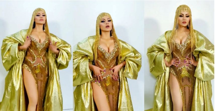 ৪০ কোটি রুপির পোশাক পরে আরব ফ্যাশন উইক মাতালেন উর্বশী