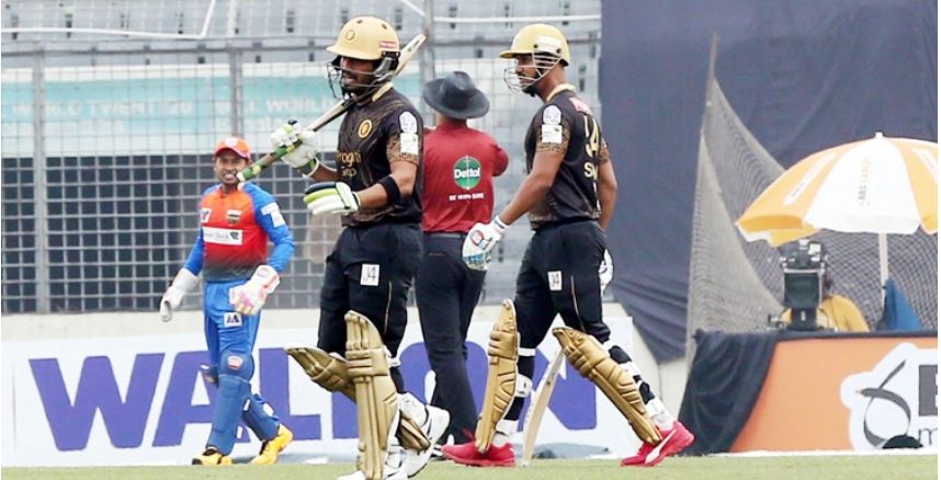 মিঠুনের ব্যাটে ঝড়, রান পেলেন সৈকতও