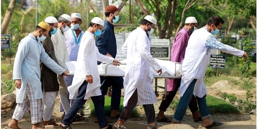 দেশে করোনায় ২৪ ঘন্টায় ২৯ জনের মৃত্যু, শনাক্ত ৮৩৪৫