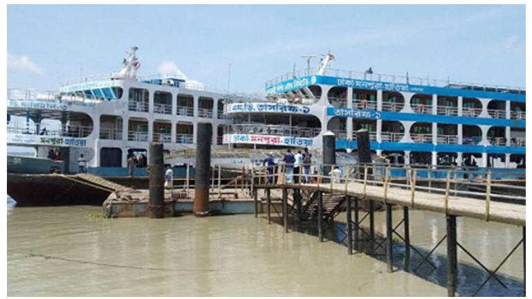 হাতিয়ার সাথে সারা দেশের নৌ যোগাযোগ বন্ধ