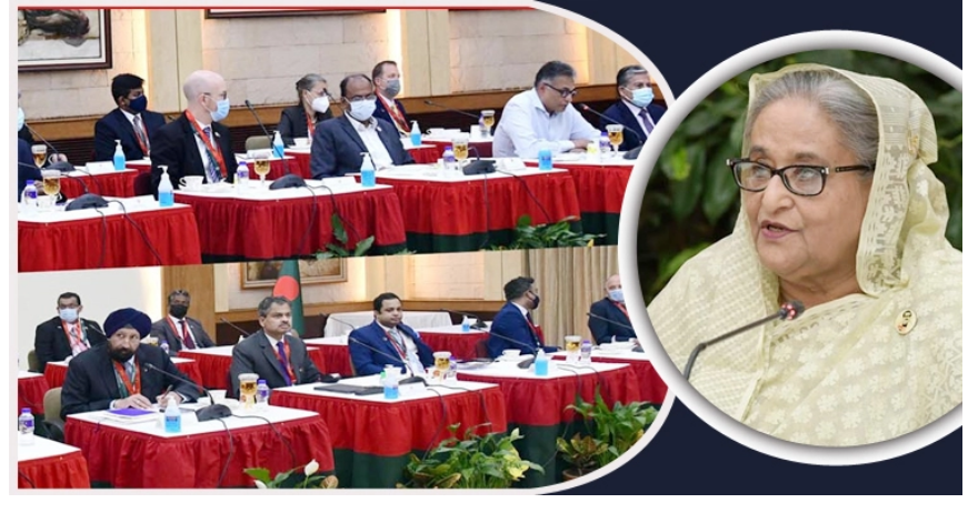 যুক্তরাষ্ট্র থেকে বর্ধিত বিনিয়োগ চান প্রধানমন্ত্রী