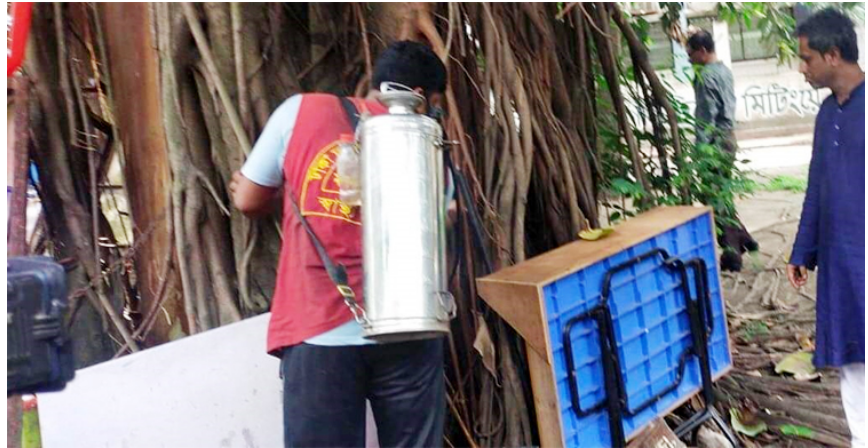 ডেঙ্গু নিয়ন্ত্রণে রাজধানীর অর্ধশতাধিক এলাকায় চিরুনি অভিযান