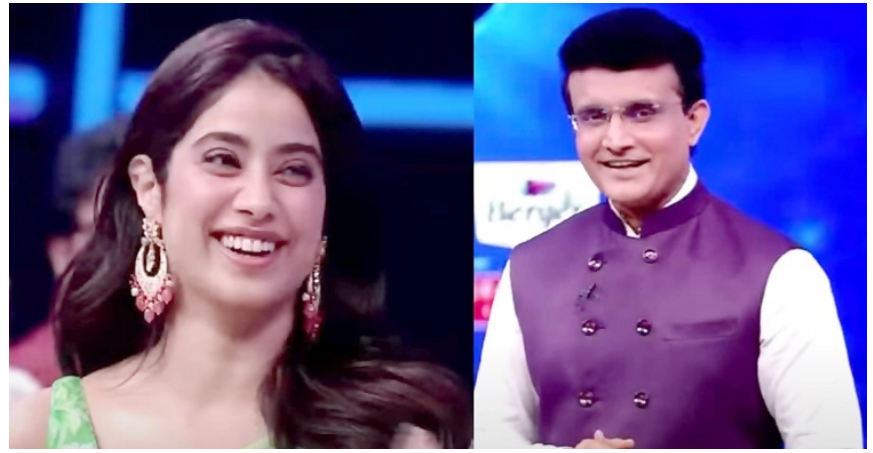 ‘দাদাগিরি’র মঞ্চে জাহ্নবী, নাচলেন সৌরভের সঙ্গে