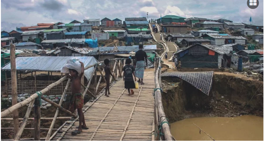 গ্যাসের চুলার আগুনে দগ্ধ ৬ রোহিঙ্গা