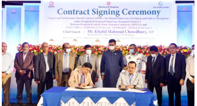 চট্টগ্রাম-ঢাকা-আশুগঞ্জ নৌপথ খননে চুক্তি