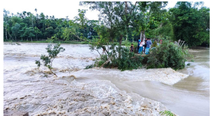 জকিগঞ্জ-কানাইঘাটে পানি বৃদ্ধি অব্যাহত