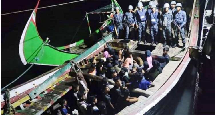 সমুদ্রপথে মালয়েশিয়া যাওয়ার সময় ৩৩ রোহিঙ্গা উদ্ধার
