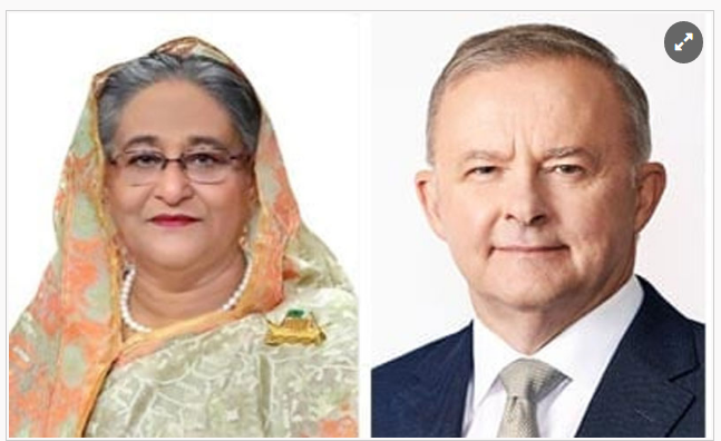 অস্ট্রেলিয়ার নির্বাচনে জয়ী আলবানিজিকে অভিনন্দন