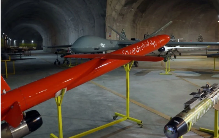 ড্রোন থেকে নিক্ষেপ করার নতুন ক্ষেপণাস্ত্র উন্মোচন ইরানের