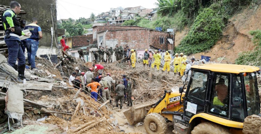 ব্রাজিলে বন্যা-ভূমিধসে মৃত্যু বেড়ে ৫৭