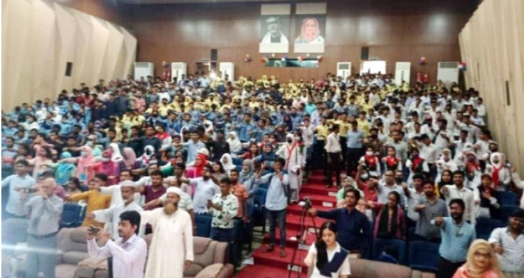 তামাকমুক্ত বাংলাদেশ গড়তে সহস্রাধিক শিক্ষার্থীর শপথ