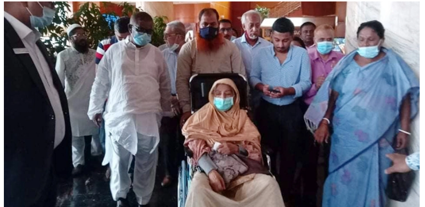 আটদিন দেশে থেকে ফের ব্যাংকক গেলেন রওশন এরশাদ