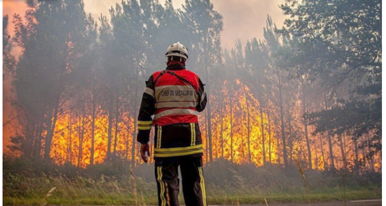 ভয়াবহ দাবানলে পুড়ছে ভূমধ্যসাগরীয় অঞ্চল
