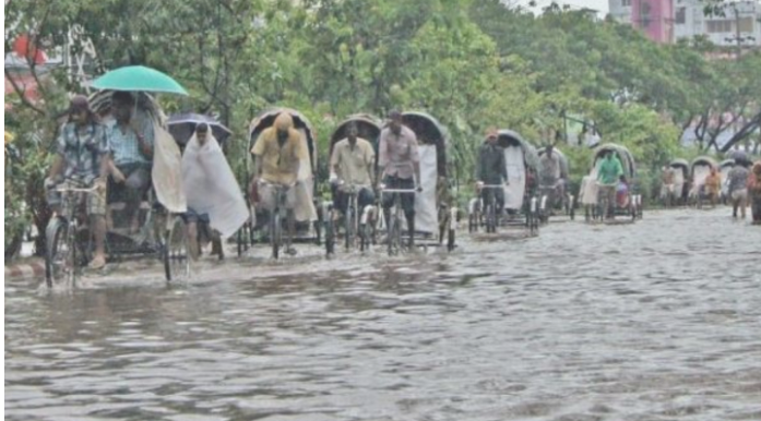 চট্টগ্রামে বৃষ্টি, নিচু এলাকায় জলাবদ্ধতা