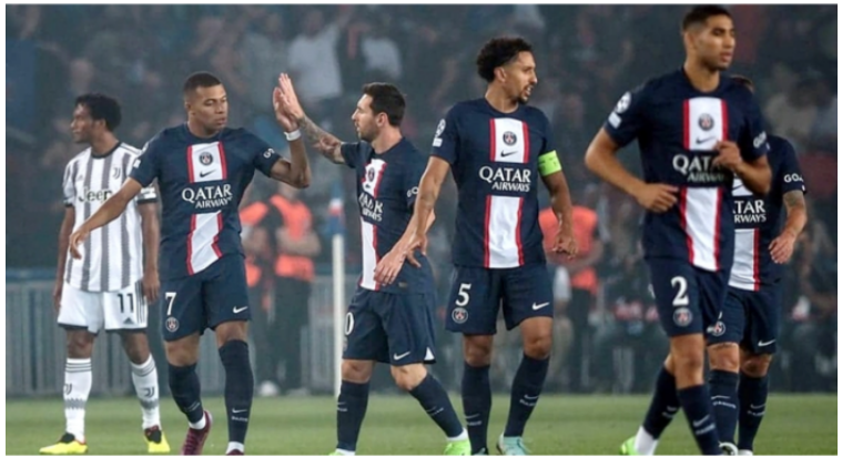 এমবাপের জোড়া গোলে জুভেন্টাসকে হারালো পিএসজি