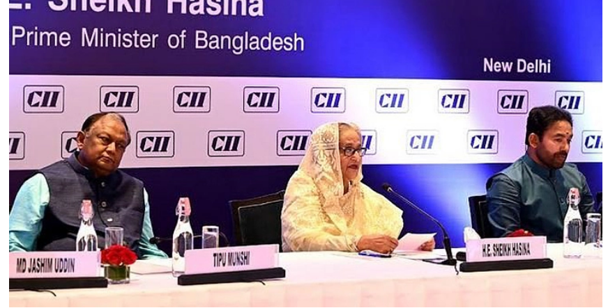ভারতীয় ব্যবসায়ীদের বাংলাদেশে বিনিয়োগের আহ্বান প্রধানমন্ত্রীর