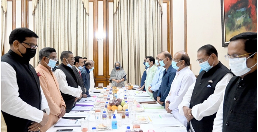 রানি এলিজাবেথকে শ্রদ্ধা জানিয়ে গণভবনে এক মিনিট নীরবতা