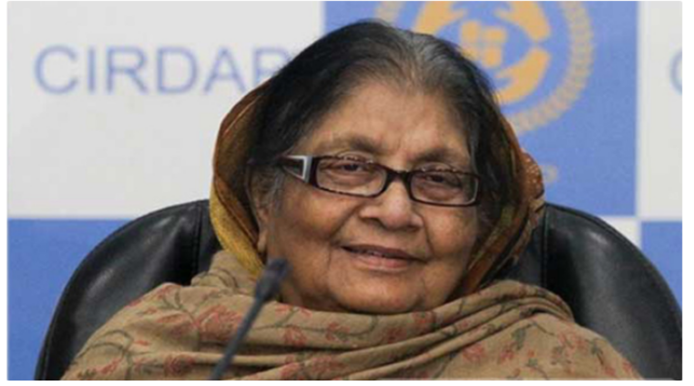 না ফেরার দেশে সৈয়দা সাজেদা চৌধুরী