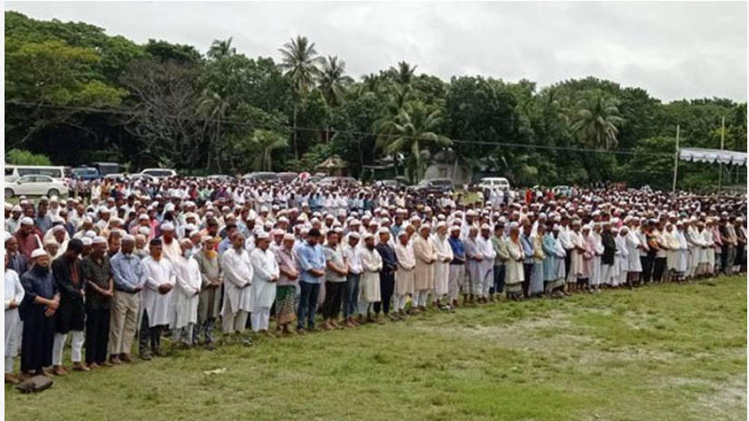 সাজেদা চৌধুরীর প্রথম জানাজা সম্পন্ন