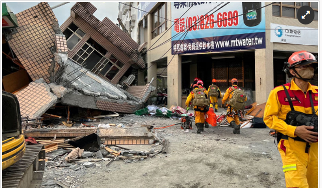 ফের শক্তিশালী ভূমিকম্পে কাঁপল তাইওয়ান
