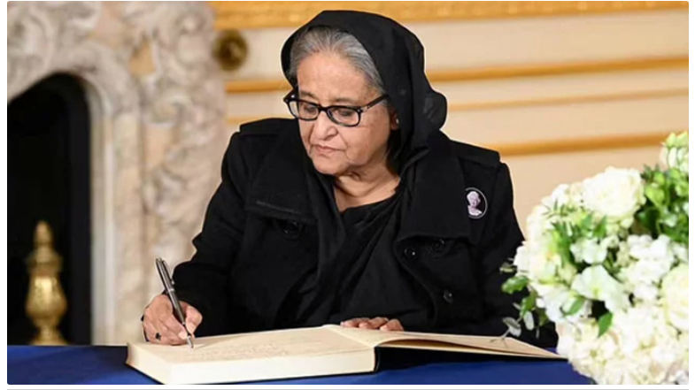 রানির প্রতি শ্রদ্ধা জানালেন শেখ হাসিনা