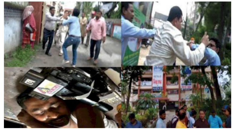 সাংবাদিকদের উপর হামলা, বিএমডিএ’র দুই কর্মচারী ঢাকায় গ্রেপ্তার