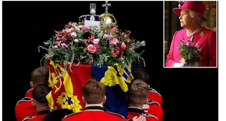 শ্রদ্ধা-ভালোবাসায় রানির চিরবিদায়