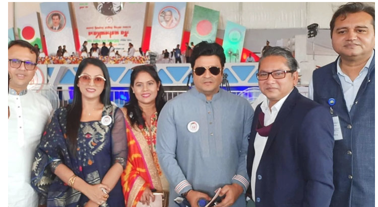 যুবলীগের মহাসমাবেশে রিয়াজ-ফেরদৌস-চঞ্চলরা