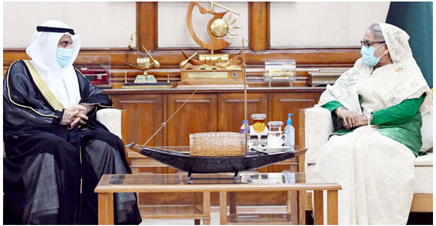 প্রধানমন্ত্রীর সঙ্গে কুয়েতের রাষ্ট্রদূতের সাক্ষাৎ