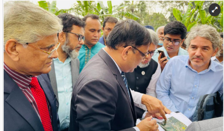 দেশের দ্বিতীয় চার লেনের ঝুলন্ত সেতু হচ্ছে মতলবে