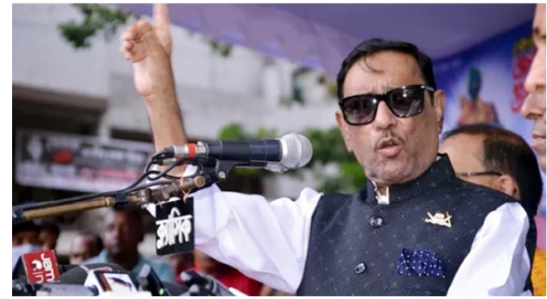 বিএনপির সমাবেশ নিয়ে মানুষ আতঙ্কে আছে: ওবায়দুল কাদের