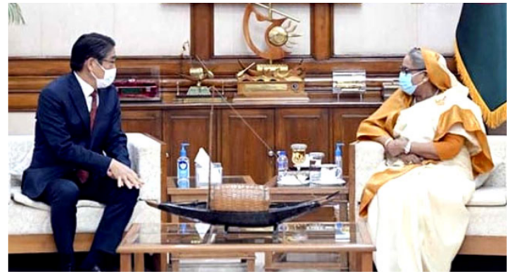 জাপানের ব্যবসায়ীদের বাংলাদেশে বিনিয়োগ করতে প্রধানমন্ত্রীর আহ্বান