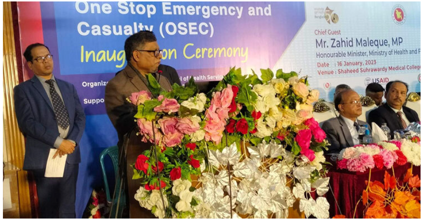 চিকিৎসা খাতে কাজ করছি, তাই গড় আয়ু বেড়েছে: স্বাস্থ্যমন্ত্রী