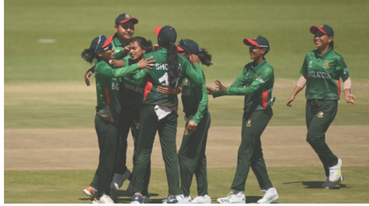 যুক্তরাষ্ট্রকে ৫ উইকেটে হারিয়ে গ্রুপ চ্যাম্পিয়ন টাইগ্রেসরা