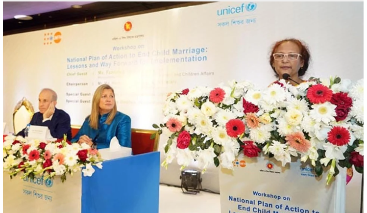 বাল্যবিয়ে বন্ধে জাতীয় কর্মপরিকল্পনায় কাজ চলছে : প্রতিমন্ত্রী ইন্দিরা