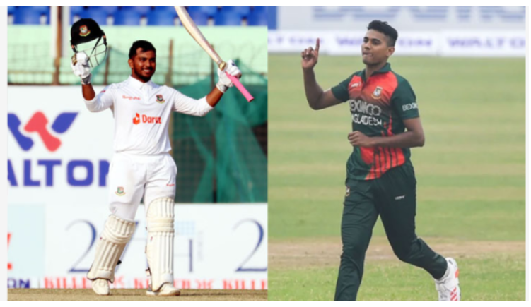 কেন্দ্রীয় চুক্তিতে ২১ ক্রিকেটার, প্রথমবার জাকির-হাসান