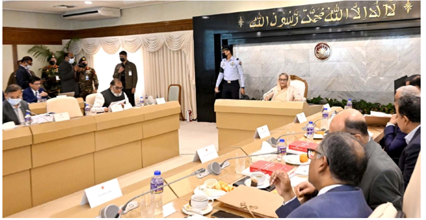 মন্ত্রিসভার সিদ্ধান্ত বাস্তবায়ন হার ৬৭.৭৮ শতাংশ