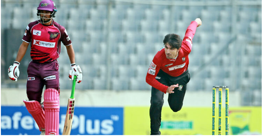 ‘অশান্ত’ হয়ে উঠলেন শান্ত, বরিশালকে দিলেন ১৭৪ রানের লক্ষ্য